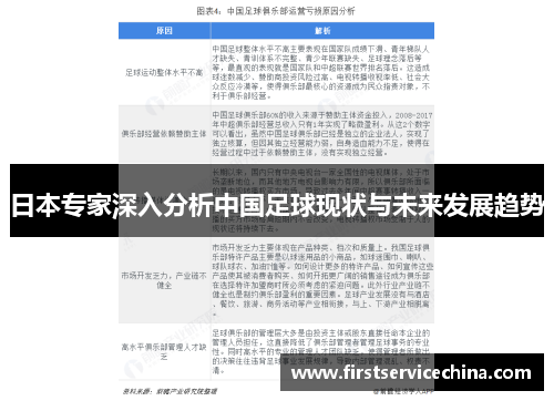 日本专家深入分析中国足球现状与未来发展趋势