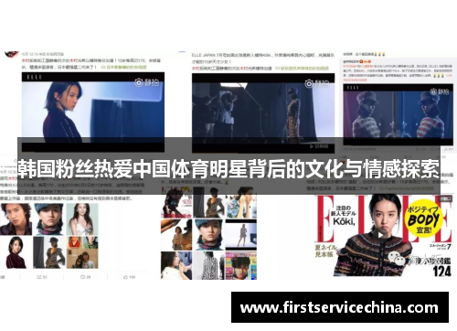 韩国粉丝热爱中国体育明星背后的文化与情感探索